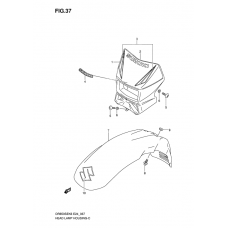 Headlamp housing              

                  Model k6/k7/k8