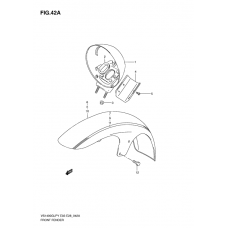 Front fender              

                  Model v/w/x