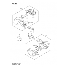 Turnsignal front & rear lamp              

                  Gsf1250al1 e21