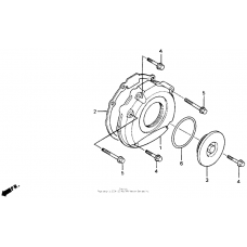 Left crankcase cover