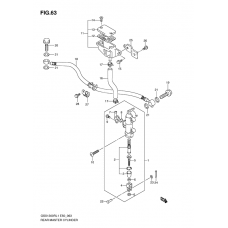 Rear master cylinder