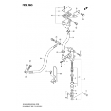 Rear master cylinder              

                  Sv650k4/sk4/k5/sk5/k6/sk6/k7/sk7