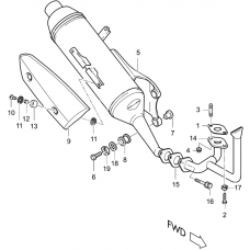 Muffler comp