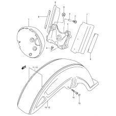 Front fender              

                  Model k3/k4