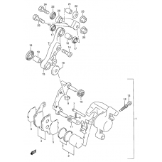 Front caliper              

                  Model t/v/x/y