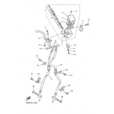 Vorderer hauptbremszylinder