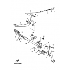 Support & repose pied