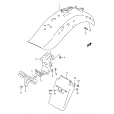 Rear fender              

                  Model t