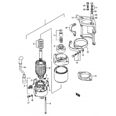 Starting motor