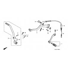 Brake pedal assy