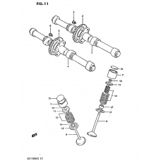 Cam shaft - valve