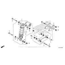 Rear shock absorber (1)