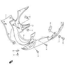 Under cowling              

                  Model k4/k5