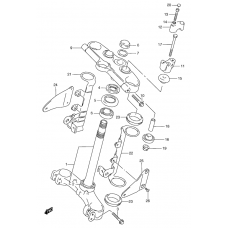 Steering stem              

                  Gsf1200t/v/w/x/y/st/sv/sw/sx/sy