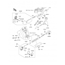 Turnsignal front & rear lamp