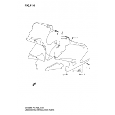 Under cowling installation parts              

                  Gs500fk4/k5/k6