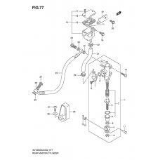 Rear master cylinder