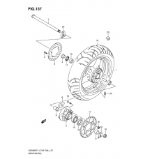 Rear wheel complete assy              

                  Gsx650fl1 e33