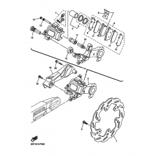 Задний тормозной суппорт