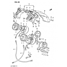 Speedometer - tachometer