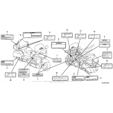 Информационные наклейки