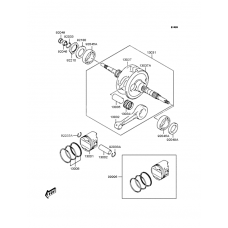 Crankshaft/piston