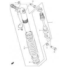 Rear shock absorber              

                  Type y