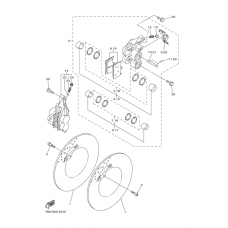 Front brake caliper