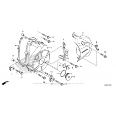 Left crankcase cover