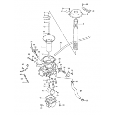 Carburetor assy              

                  Rear