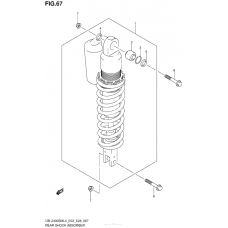 Rear Shock Absorber (Dr-Z400Sml4 E33)