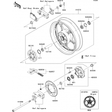 Rear wheel/chain(1/2)(adf)/(adfa)(cn)
