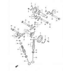 Camshaft - valve