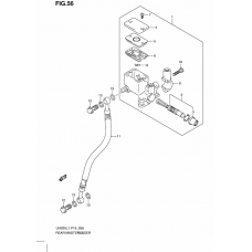 Rear master cylinder