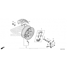 Заднее колесо