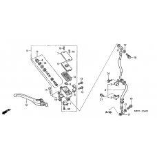 Fr. brake master cylinder              

                  CBF500