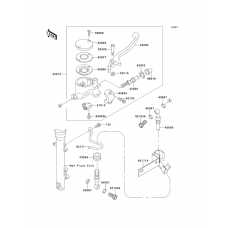 Front master cylinder