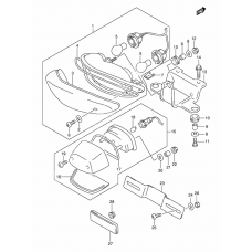 Tail lamp              

                  Model w/x/y/k1