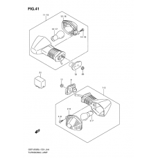 Turnsignal front & rear lamp