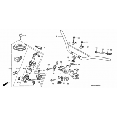 Handle pipe/top bridge