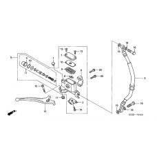 Fr. brake master cylinder