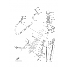 Rear master cylinder