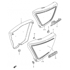 Frame cover              

                  Model t/w