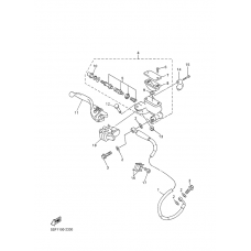 Front master cylinder