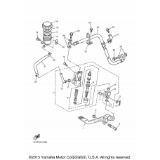 Rear master cylinder