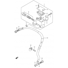 Front master cylinder