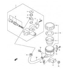 Front master cylinder              

                  Sv1000s/s1/s2