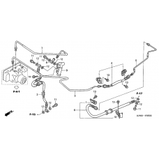 Rear brake pipe              

                  NSS250A