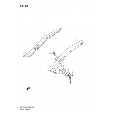 Rear frame