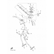 Front master cylinder